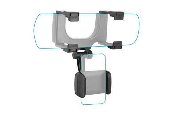 Support universel pour rétroviseur de voiture pour smartphon