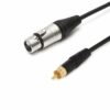 TESCA CORDON AMAZONE XLR F / 2 RCA M DE 1M