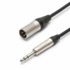 TESCA CORDON GENIUS XLR MALE / JACK STEREO 6,35 NEUTRIK DE 20 M