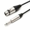 TESCA CORDON HAWA XLR FEMELLE / JACK MONO 6,35 NEUTRIK DE 20 M