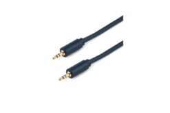 TESCA PREMIUM CORDON MOULE (AWG24) JACK 3,5 Stéréo Male/JACK 3,5 DE 2M