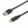 TESCA PREMIUM CORDON MOULE USB-A 3 MALE VERS USB-C 3 MALE de 10 M