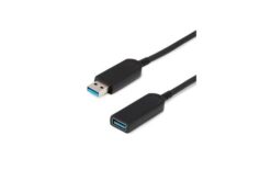 TESCA RALLONGE USB 3.1 gen2 FIBRE OPTIQUE type A MALE/FEMELLE DE 10 M