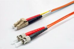 Jarretière zip 2,0mm OM2 50/125 LCPC/STPC LSZH orange 10m