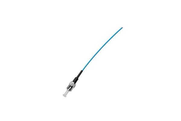 Pigtail OM3 50/125 ST-UPC Low Loss 900µm aqua 2m