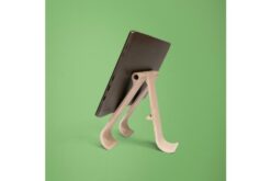 R-GO TOOLS Support pour PC et tablette Treepod, chêne