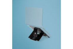 R-GO TOOLS Support pour PC portable Riser Flexible, noir