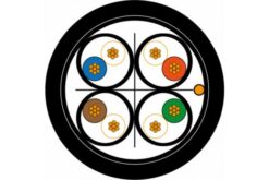 TESCA FLEXILAN 7100 Câble CAT.7 S/FTP 4 paires Extra souple PUR Noir - 500M