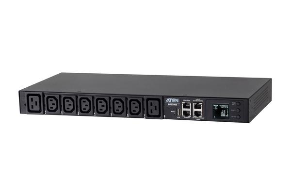ATEN PG5308G ECO PDU MULTIPRISE IP 6xC13+2xC19 mesuré