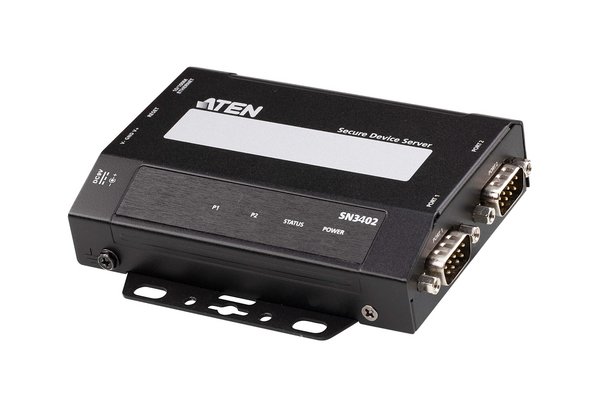 ATEN SN3402 serveur RS-232 2x DB9 Sécurisé sur IP