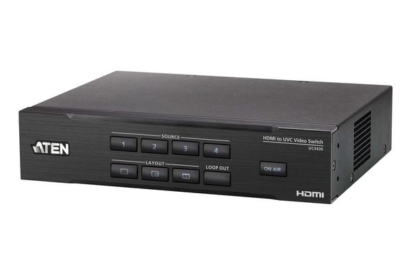 ATEN UC3040 CAMLIVE PRO 4K BOITIER ACQUISITION 4x HDMI VERS USB-C