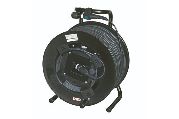 CABLE NEUTRIK OPTICALCON ADVANCED QUAD MULTIMODE 200 M SUR ENROULEUR GT380