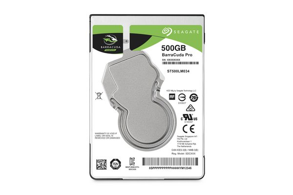 DD 2.5++ SATA III SEAGATE BarraCuda Pro - 500 Go