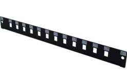 Façade nue 12 LC Duplex/SC Simplex pour tiroir optique 1U