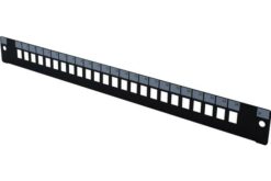 Façade nue 24 LC Duplex/SC Simplex pour tiroir optique 1U