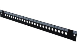 Façade nue 24 ST/FC pour tiroir optique 1U