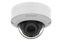 HANWHA Mini caméra dôme anti-vandale 4K IR IA