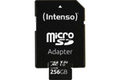 INTENSO Carte MicroSDXC UHS-I Professional Class 10 - 256 Go