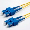 Jarr. zip 2,0mm OS2 G652D SC-UPC/SC-UPC LSZH jaune 20m