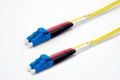 Jarretière zip 2,0mm OS2 G652D LC-UPC/LC-UPC LSZH jaune 15m