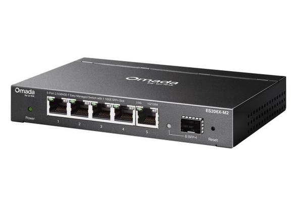 TP LINK- Switch Omada 8 ports 2,5G facile à gérer ES206X-M2