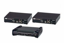 ATEN PREMIUM KE9950ATC KVM IP 2TX-1RX DP 4K/ USB SUR SFP/LAN