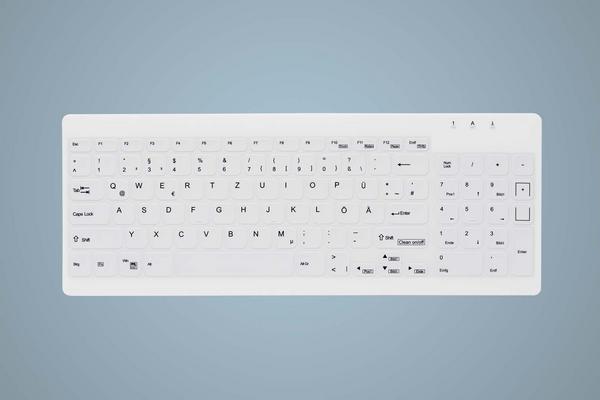 CONTOUR ACTIVE KEY Clavier filaire AK-C7012 FR blanc IP68
