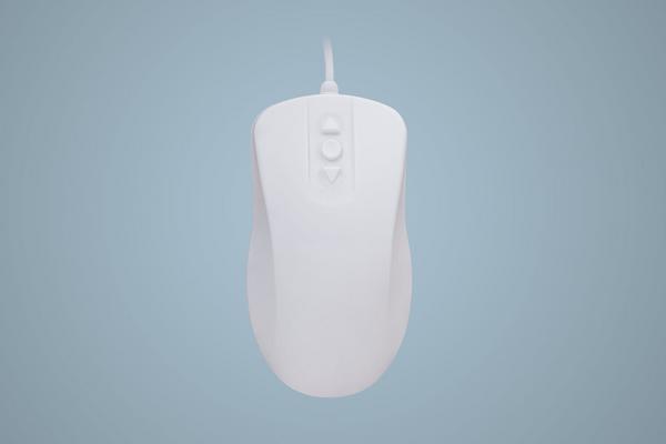 CONTOUR ACTIVE KEY Souris hygién. AK-PMH12 filaire blanche