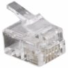 Connecteur à sertir 6P4C RJ11 UTP Téléphonie - lot de 10
