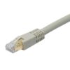 Cordon RJ45 CAT 8.1 S/FTP LSOH gris - 0,5 m
