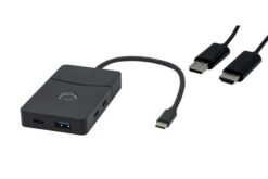 Docking station HDMI 4K /  HDMI sans fil 1080 + hub USB 3 ports 5Gbp + USB-C PD