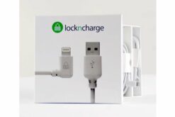 LOCKNCHARGE Lot de 5 cordons USB-A vers Lightning MFi 1,2 m