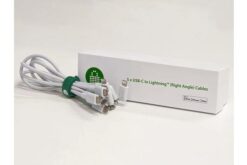 LOCKNCHARGE Lot de 5 cordons USB-C coudés 0,3 m