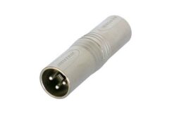NEUTRIK Adaptateur 3 poles XLR mâle-XLR mâle