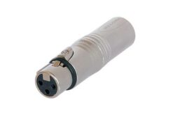 NEUTRIK Adaptateur XLR femelle-XLR mâle