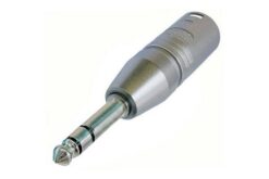 NEUTRIK Adaptateur XLR mâle-Jack mâle stéréo