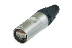 NEUTRIK Fiche ethercon categorie 6A nickel