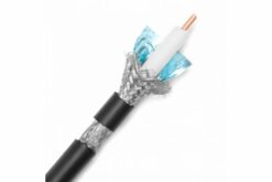 TESCA Cable coaxial HF 50 Ohm faibles pertes type MPE LMR 240 gaine PVC