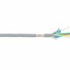 TESCA Cable multiconducteurs blindé alu + tresse 4 x 0,22mm² gaine grise