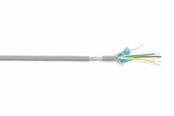 TESCA Cable multiconducteurs blindé alu + tresse 4 x 0,22mm² gaine grise
