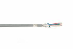 TESCA Cable multiconducteurs blindé alu + tresse 8 x 0,22mm² gaine grise