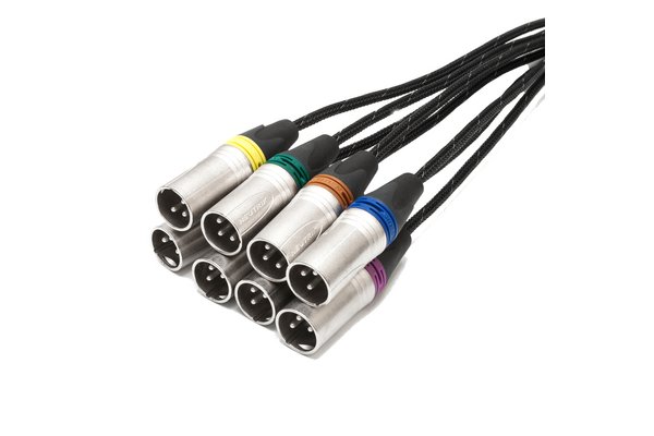 TESCA Cordon GULEUS 8022 en XLR 3 male / femelle NEUTRIK de 5m