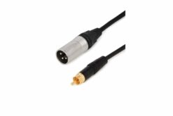 TESCA Cordon HAWA en XLR 3 male / RCA male NEUTRIK de 10m