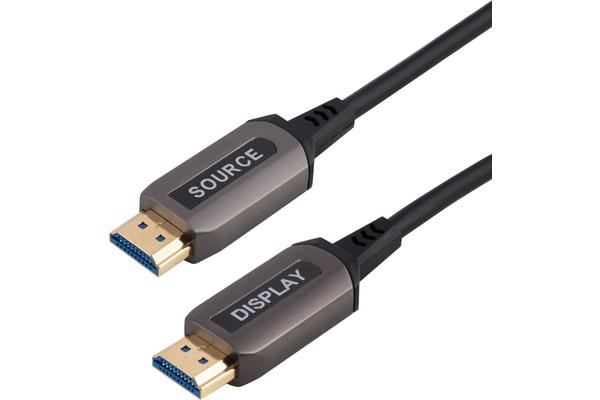 TESCA Cordon HDMI 2.0 4k@60Hz male /male fibre optique active de 10m