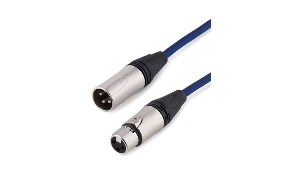 TESCA Cordon MAGNUM 1D6 en XLR 3 NEUTRIK male / femelle de 50m