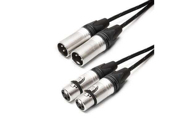TESCA Cordon MAGNUM 2022 en XLR 3 male / femelle NEUTRIK de 30m