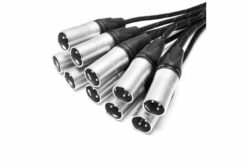 TESCA Cordon MAGNUM 24022 en XLR 3 male / femelle NEUTRIK de 10m