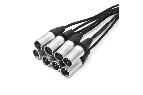 TESCA Cordon MAGNUM 8022 en XLR 3 male / femelle NEUTRIK de 5m