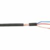 TESCA Microphone 2 x 0,22mm²  gaine noire