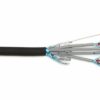 TESCA Multipaires blindées P/P + général aluminium 4 x 2 x 0,22mm² gaine noire